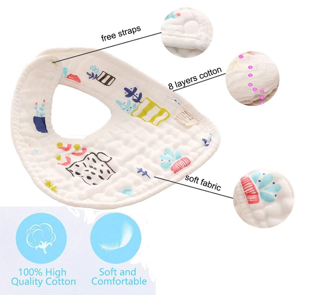 Muslin Cotton Baby Bibs