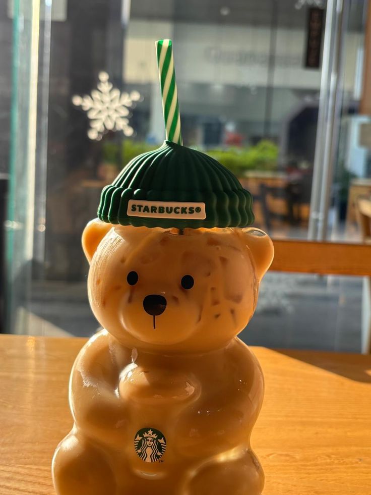 Teddy Bear Glass Cup