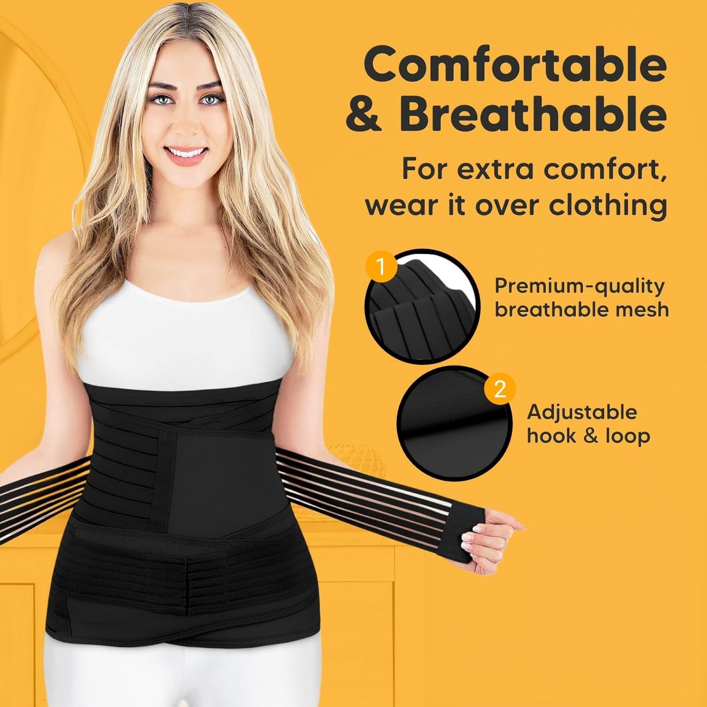 3-in-1 Post Pregnancy Abdominal Belt