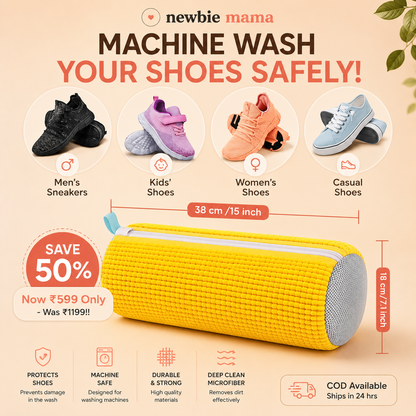 SneakClean™ Shoe Wash Bag — Machine Wash Your Shoes Without Damage