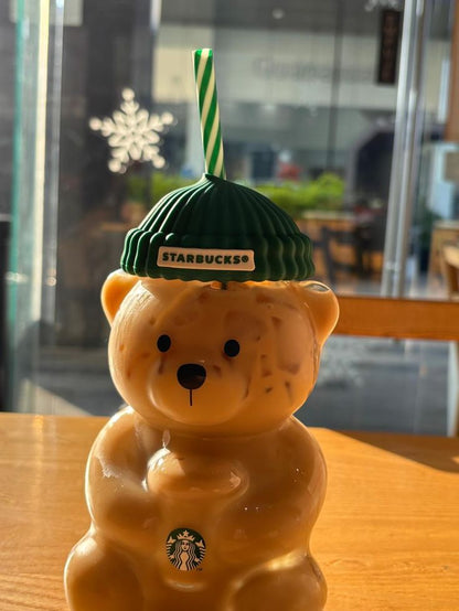 Teddy Bear Glass Cup